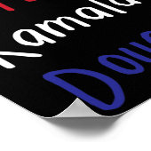 &;ジル&;カマラ&;ダグバイデン氏ハリス20 ポスター (角)