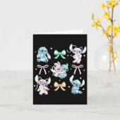 Amp Angel Coquette Style Bows Valentines Day  カード (黄色い花)