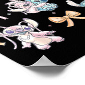 &amp; Angel Coquette Style Bows Valentine's Day  ポスター (角)