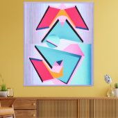 Ampamstract  キャンバスプリント (インサイチュ (リビング))