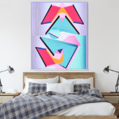 Ampamstract  キャンバスプリント (インサイチュ (寝室))