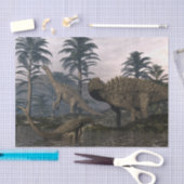 Ampelosaurusの恐竜 薄葉紙 (クラフト)