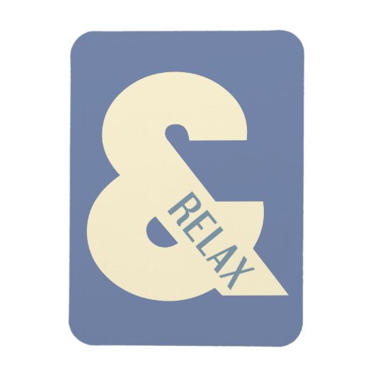 Ampersand Relax Minimalist マグネット (縦)