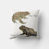 Amphibians, Reptiles & Insects Watercolor クッション (裏面)