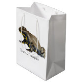 Amphibians, Reptiles & Insects Watercolor ミディアムペーパーバッグ (裏面アングル)