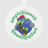 AmphibiaWeb -ホップの豊富な休日 オーナメント (正面)
