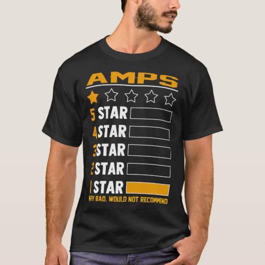 Amps認識度増幅筋骨格痛 Tシャツ (正面)