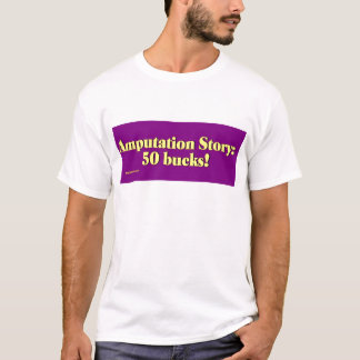amputation_story tシャツ