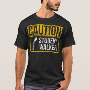 Amputeeユーモア学生の歩行レッグアームの回復おもしろい Tシャツ