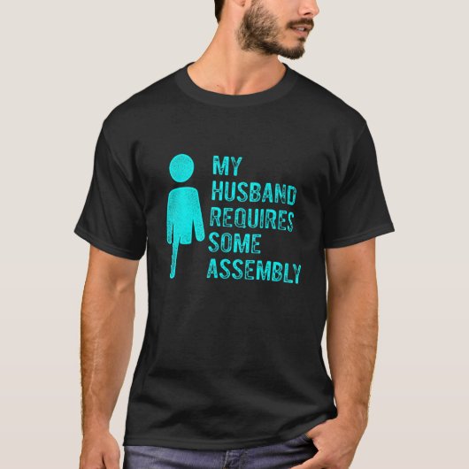 Amputee Humor Husband Assembly Leg Arm  Recovery 1 Tシャツ (正面)