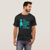Amputee Humor Husband Assembly Leg Arm  Recovery 1 Tシャツ (正面フル)