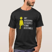 Amputee Humor Husband Assembly Leg Arm  Recovery   Tシャツ (正面)