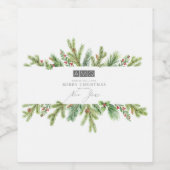 AMQホリデイ ワインラベル (シングルラベル)