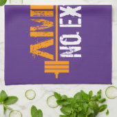 AMRAP -心上のハート キッチンタオル (折り畳み)