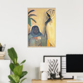 Amrita Sher-Gil - Two Women, 素晴らし Art 絵画's ポスター (ホームオフィス)