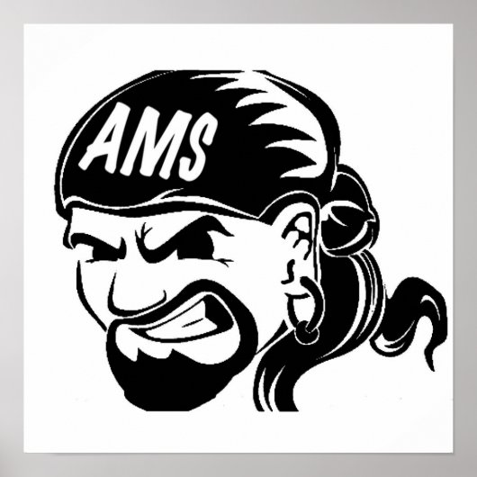 AMS海賊 ポスター (正面)