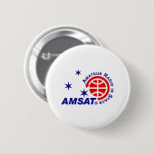 AMSATロゴボタン 缶バッジ (正面&裏面)