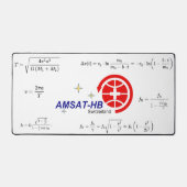 AMSAT-HB デスクマット (正面)