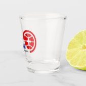 AMSAT-HB Schnapsglas ショットグラス (右)