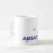 AMSAT-HB Tasse コーヒーマグカップ (正面左)