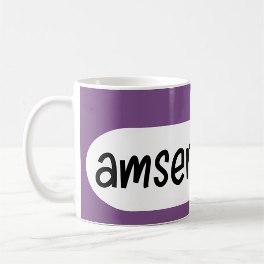 Amser Paned, Welshことわざスラング, Tea Mug コーヒーマグカップ (左)