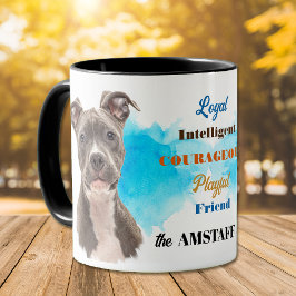 AmStaff Dog Royal Friend マグカップ