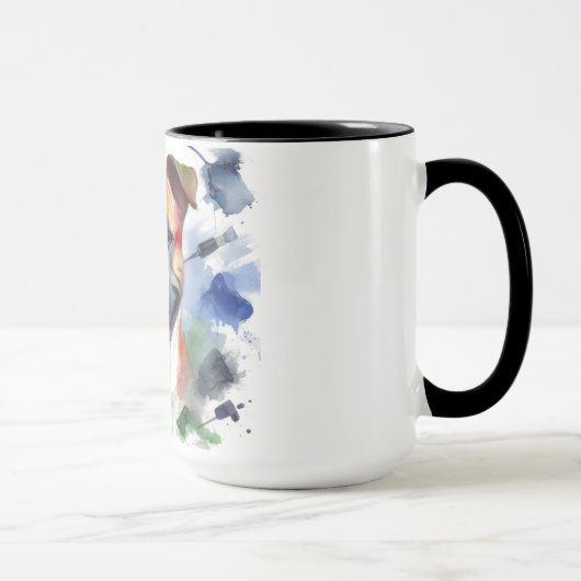 Amstaff färgrik.  マグカップ (右)