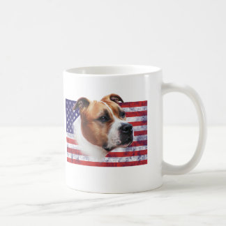 AmStaff USA grunge flag // TASSE CUP コーヒーマグカップ