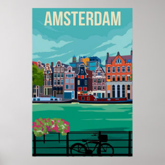 Amsterdam ポスター