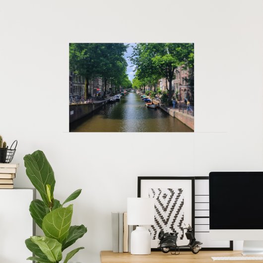 Amsterdam ポスター (ホームオフィス)