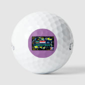 Amsterdam 11 Golfball ゴルフボール (正面)