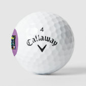 Amsterdam 11 Golfball ゴルフボール (ロゴ)