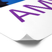 Amsterdam 2Vintage Travel National Park Poster Ski ポスター (角)