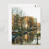 Amsterdam Bicicle ポストカード (正面/裏面)