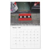 Amsterdam Calendar 2026 カレンダー (2月 2027)