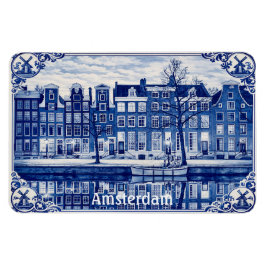 Amsterdam canal houses magnet マグネット