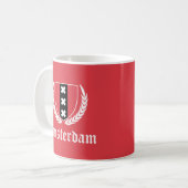 Amsterdam Crest コーヒーマグカップ (正面左)
