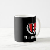 Amsterdam Crest コーヒーマグカップ (正面右)