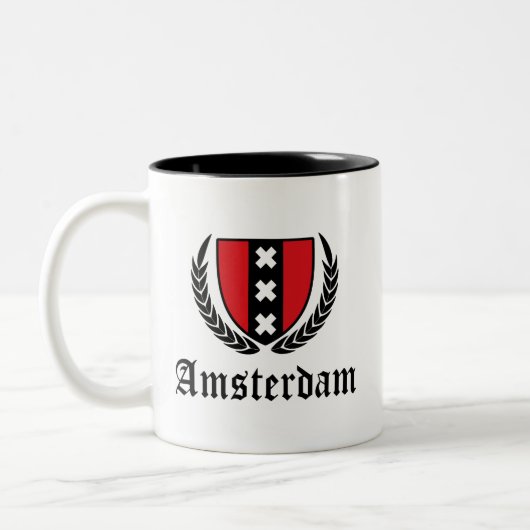 Amsterdam Crest ツートーンマグカップ (左)