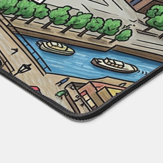 Amsterdam Desk Mat デスクマット (コーナー)