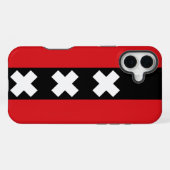 Amsterdam Flag iPhoneケース (裏面横)