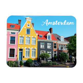Amsterdam Holland Houses Travel souvenir マグネット