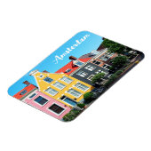 Amsterdam Holland Houses Travel souvenir マグネット (左側)