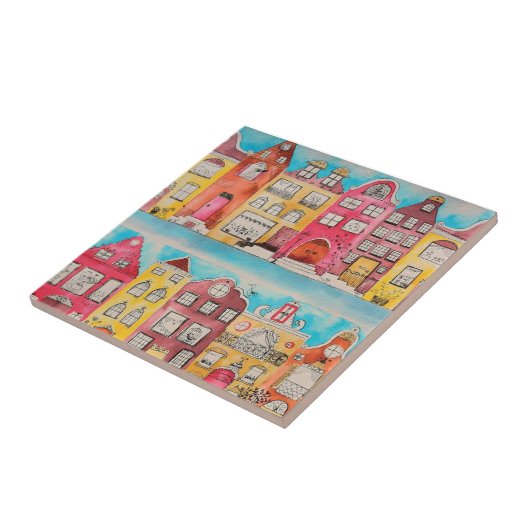 amsterdam in love タイル (側面)