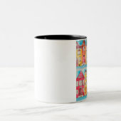 Amsterdam in love mug ツートーンマグカップ (中央)