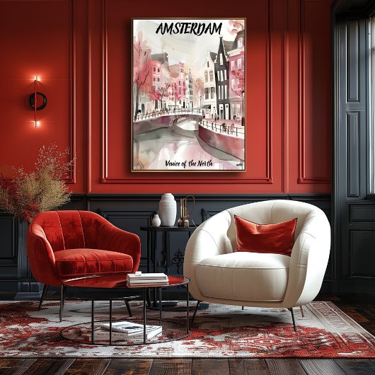 Amsterdam: La Venecia del Norte. ポスター