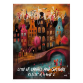 Amsterdam: Magia de Canales y Cultura ポスター (正面)