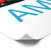 Amsterdam National SkiVintage Travel Poster Park ポスター (角)