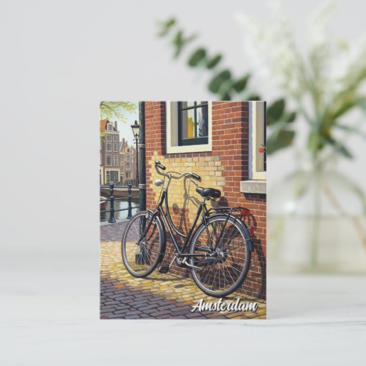 Amsterdam Netherlands ポストカード (スタンド正面)