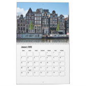 Amsterdam-Netherlands Calendar カレンダー (1月 2026)